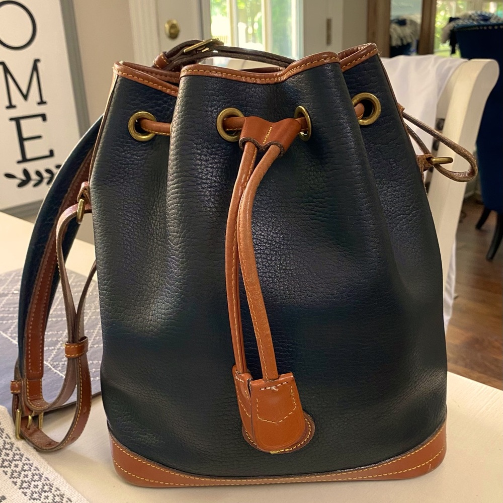 Dooney & Bourke drawstring bucket purse